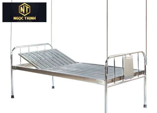 Giường y tế inox hoặc thép sơn tĩnh điện GYT01 Giường y tế inox hoặc thép sơn tĩnh điện GYT01